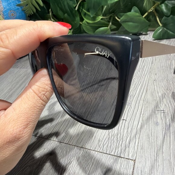 Quay X Desi OTL II Sunglasses Black Women
